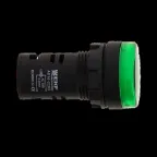 Лампа AD16-22HS LED матрица 22мм зеленый