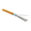 Витая пара F/UTP кат 5e 4 пары AWG26 patch IN LSZH нг(А)-HF оранжевый 100м
