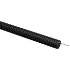 ELASTA Труба гофрированная ПВХ d-20мм с зондом черная (100м) IEK