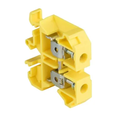 Колодка клеммная JXB-16/35 желтая