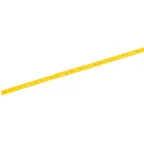 Трубка термоусаживаемая ТТУ 1.5/0.75 желтая (1м)