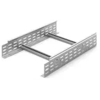 Лестничный лоток замковый 400х100х3000, толщина 1,5 мм, Сендзимир цинк