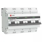 Автоматический выключатель 4P 125А (D) 10kA ВА 47-100M с электромагнитным расцепителем PROxima