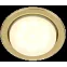 LIGHTING Светильник 4114 встраиваемый под лампу GX53 золото IEK