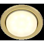 LIGHTING Светильник 4114 встраиваемый под лампу GX53 золото IEK