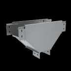 Т-ответвитель переходник 50х500-150 мм верт. c разворотом трассы на 90 гр. ПЛЮС (нижняя часть меньше исходной)