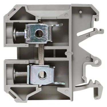 Клемма винтовая JXB-10/35мм.кв серая