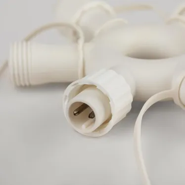 Разветвитель ERAPS-OR2 круговой для гирлянд 6 гнезд IP44 ПВХ 24 В