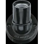 Патрон настенный Е27 карболитовый черный