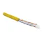 Витая пара U/UTP кат 6 4 пары AWG23 solid с разделителем IN LSZH нг(А)-HF желтый