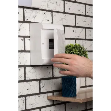 Щит распределительный ЩРН-П-6 SlimBox белая дверцаIP41 PROxima