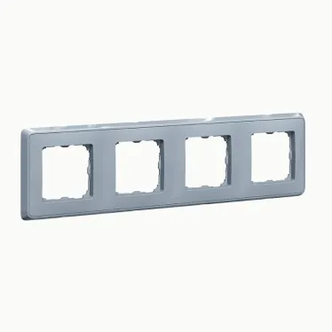 Cariva Рамка 4 поста жемчужно-серая