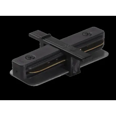 Коннектор чёрный I-обр. для встраиваемого шинопровода