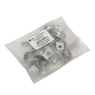 Скоба металлическая двухлапковая d19-20мм (10шт.) PROxima