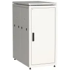 Шкаф сетевой 19дюйм LINEA N 24U 600х1000 мм металлическая передняя дверь серый