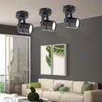 Светильник Накладной, черный (50/900)