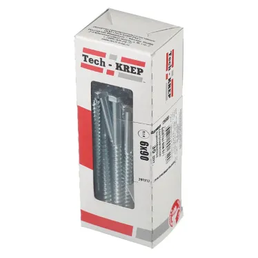 Болт DIN 571 сантехнический оцинк 6х90 (30 шт)