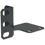 Кронштейн 19' для крепления выключателя ВПК стеклянная дверь черный