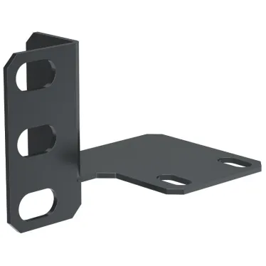 Кронштейн 19' для крепления выключателя ВПК металлическая дверь черный