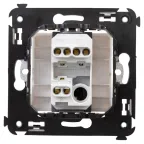 Avanti Переключатель одноклавишный в стену, ''Белое облако''