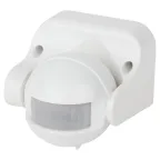 Датчик движения MD 03 для дома инфракрасный аккумуляторный белый 1200 Вт угол 140 градусов 12 метров