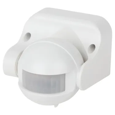 Датчик движения MD 03 для дома инфракрасный аккумуляторный белый 1200 Вт угол 140 градусов 12 метров