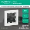 ATLASDESIGN 1-постовая РАМКА, ЛОТОС