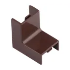 Угол внутренний (15х10) (4 шт) Plast под темное дерево