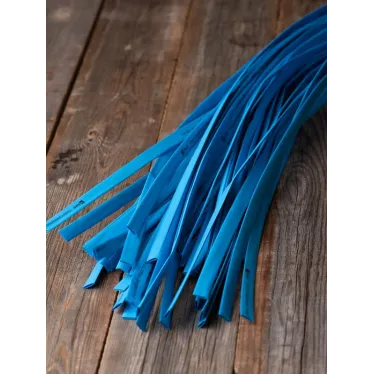 Трубка термоусаживаемая ТУТ нг 12/6 синяя в отрезках по 1м PROxima