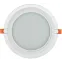 Светильник светодиодный встраиваемый ДВО 1622 со стеклом круг 18Вт 4000К IP20