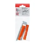 Шуруп-костыль 8х85 с полипропиленовым универсальным дюбелем 12.0х71 (2шт)