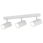 Светильник настенно-потолочный спот OL35-3 WH MR16 GU10 IP20 белый хром