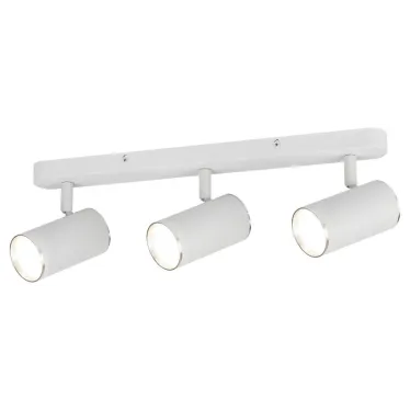 Светильник настенно-потолочный спот OL35-3 WH MR16 GU10 IP20 белый хром