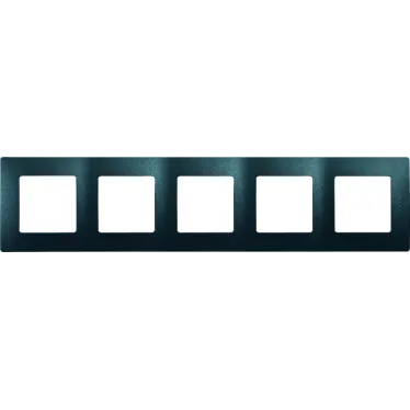 ETIKA Рамка 5 постов антрацит