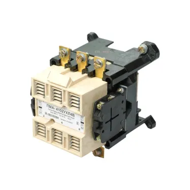 Пускатель электромагнитный ПМА-4102 УХЛ4 В, 220В, 2з+2р, 63А, нереверсивный, без реле, IP00