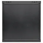 Шкаф настенный 19' TERACOM PRO 12U 600х450 мм дверь стеклянная с замком-ручкой чёрный