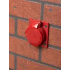 Розетка кабельная 16А 3Р+N+Е IP44 скрытая 380В 415