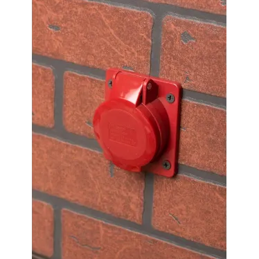 Розетка кабельная 16А 3Р+N+Е IP44 скрытая 380В 415