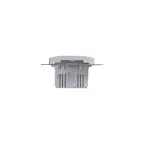 Розетка GLOSSA USB 5В/2100мА 2х5В/1050мА механизм белый