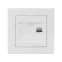 Валенсия розетка телефонная RG-11 1-местная белая