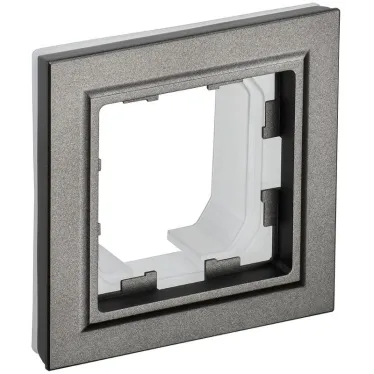 BRITE Рамка 1 пост IP44 РУ-1-БрТБ-44 темная бронза