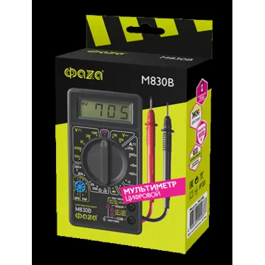 Мультиметр цифровой M830B ФАZА