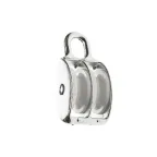 Блок для троса двойной 15мм нейлоновый шкив (1шт)