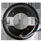 Светильник под лампу с цоколем GX70 хром глянцевый 121х54 мм