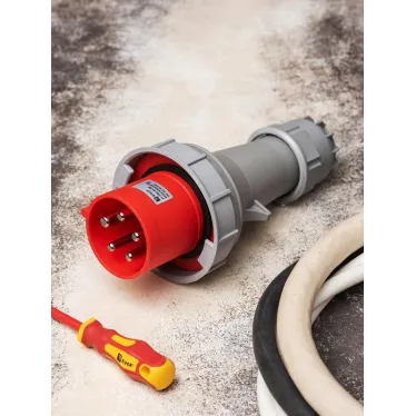 Вилка переносная 0352 3Р+РЕ+N 63А 380В IP67 PROxima
