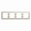 GLOSSA рамка 4-постовая горизонтальная молочный