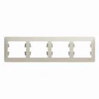 GLOSSA рамка 4-постовая горизонтальная молочный