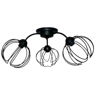 Светильник Долли 131 черный муар НПБ 01-3х60-198 Е27 ИУ