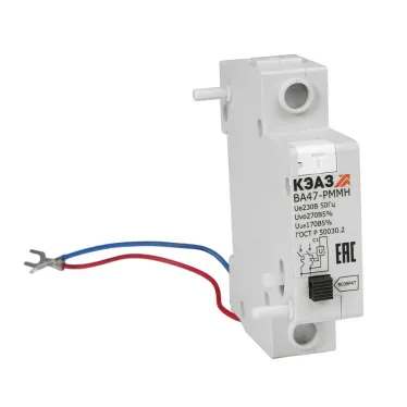 Расцепитель минимального максимального напряжения ВА47-РММН-