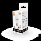 Лампа светодиодная LED 15 Вт 1320 лм 3000К А60 груша теплый E27 AC 220В Elementary Gauss